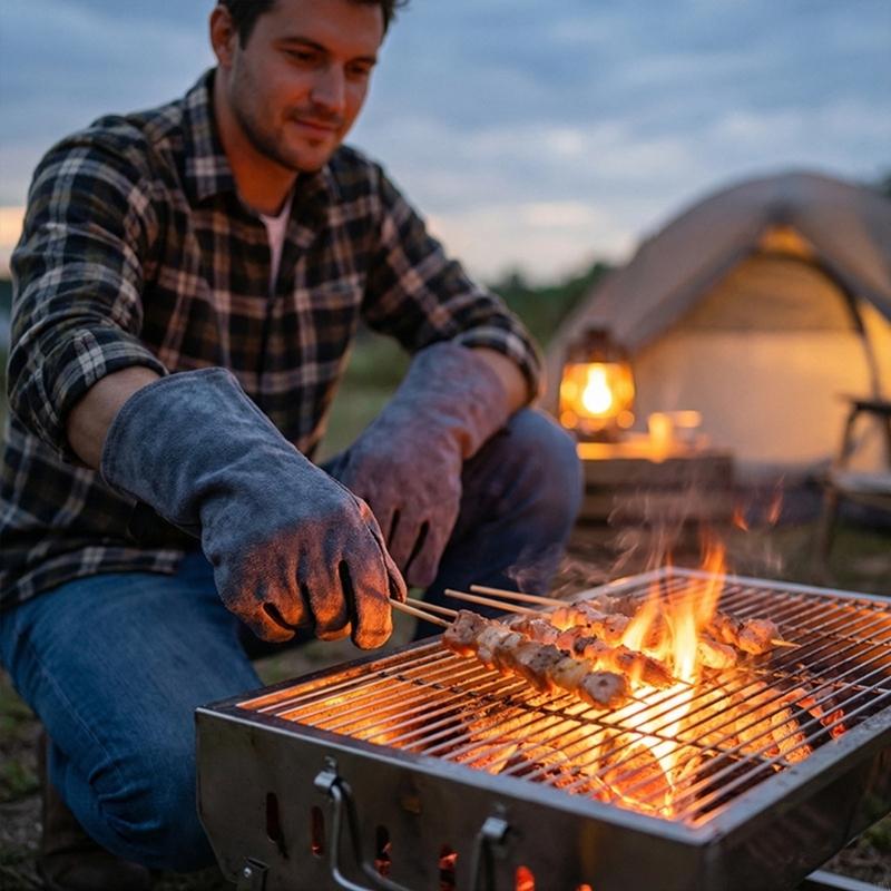 1 đôi Găng tay an toàn cẳng ta - đánh giá và giá Heat Resistant Glove