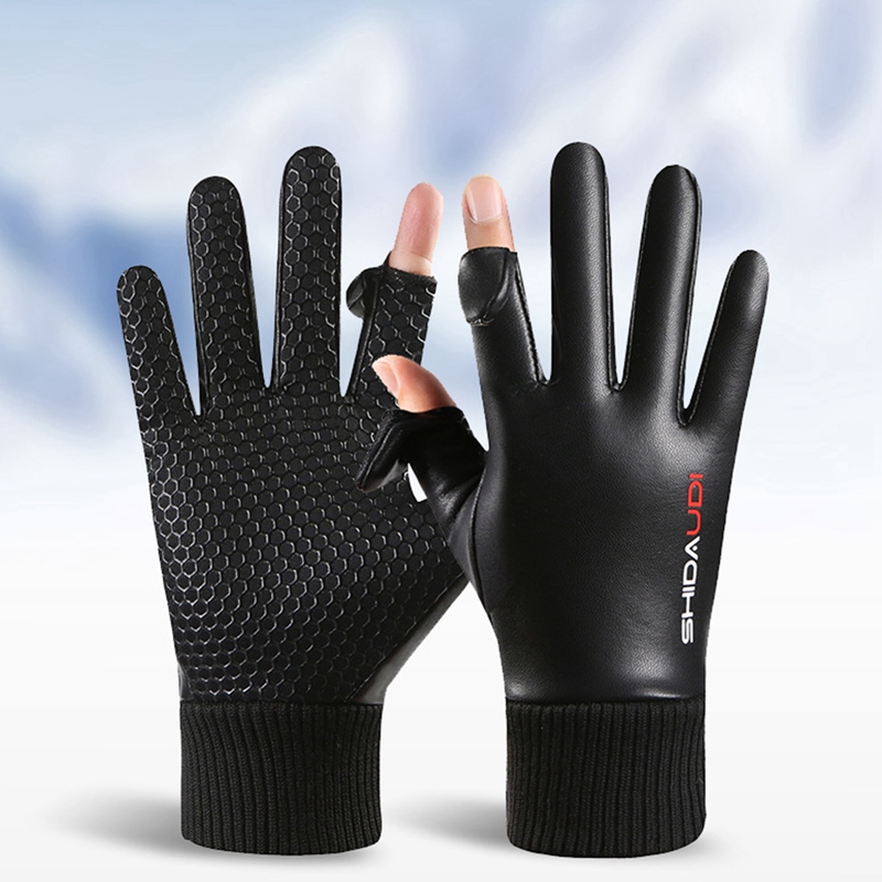 Touch Screen Pu Leather Winter - đánh giá và giá Ski Glove Waterproof