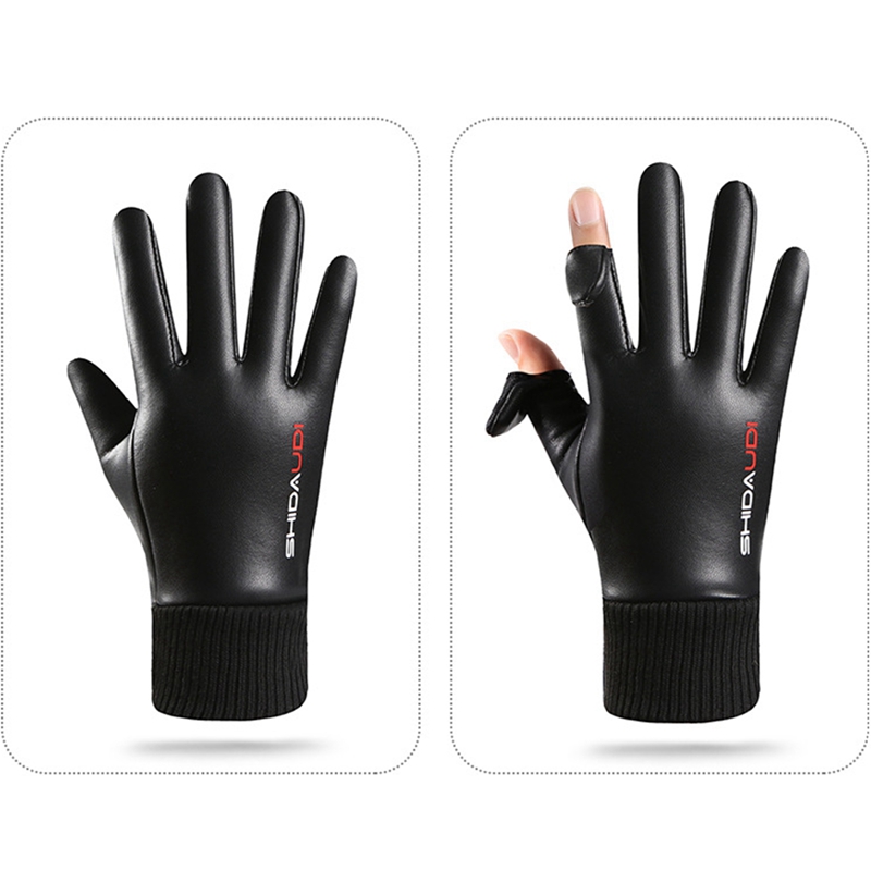 Touch Screen Pu Leather Winter - đánh giá và giá Ski Glove Waterproof
