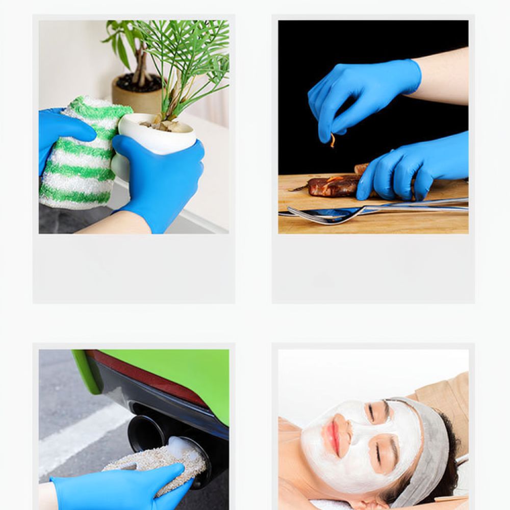 Non Slip Disposable Nitrile Gl - đánh giá và giá Exam Glove Nitrile