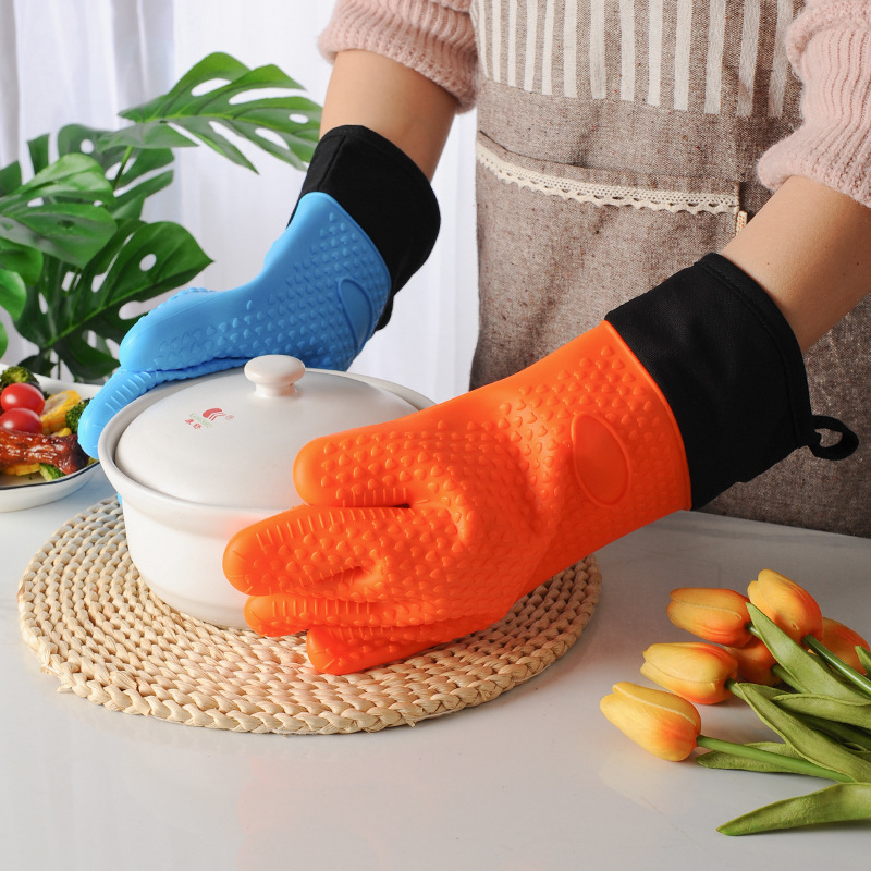 1/2Pcs Anti-Scald Silicone Ove - đánh giá và giá Oven Mitt Silicone
