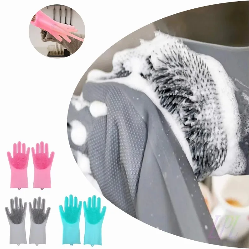 1pc Silicone Dishwashing Glove - đánh giá và giá Dish Glove Rubber