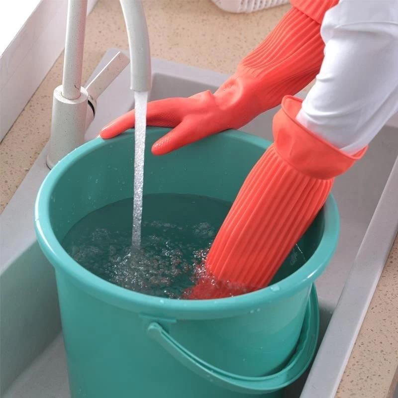 Long Reusable Rubber Dishwashi - đánh giá và giá Dish Glove Rubber